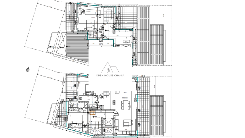 Second Floor Apartment of 66 sq.m. in Chania