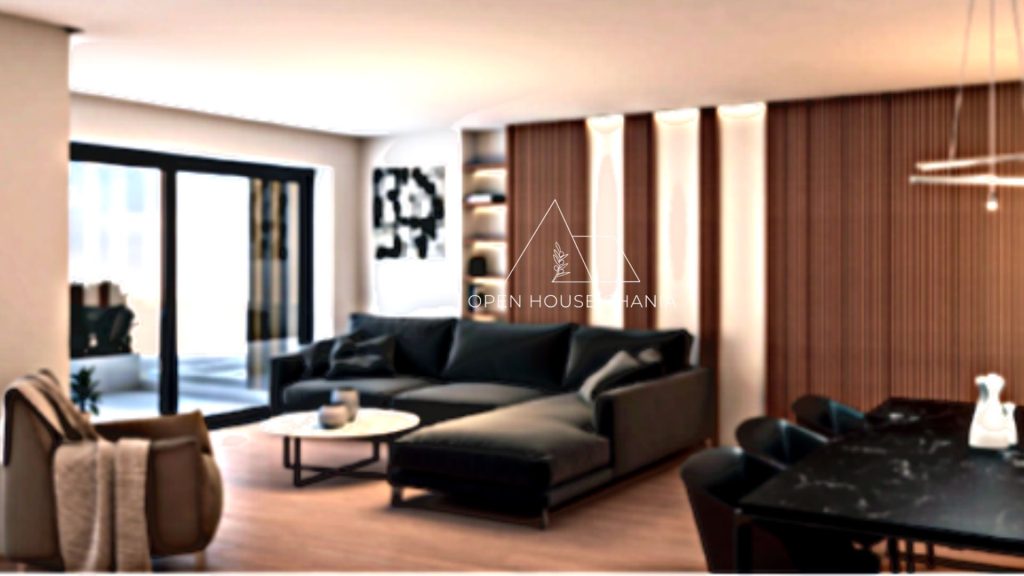 Apartment 54 sq.m. in a high-end complex in Chania