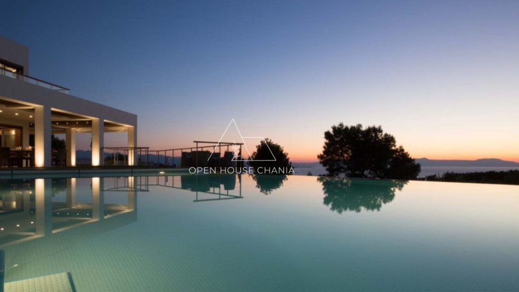 A most exclusive, high-end Villa in Prophitis Elias, Chania.