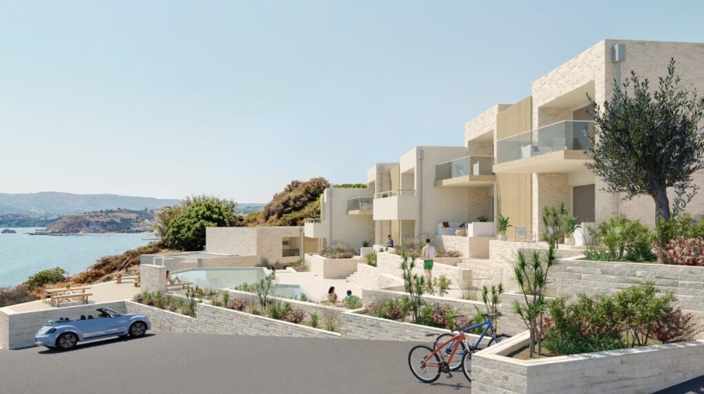 SEAFRONT APARTMENT UNDER CONSTRUCTION N KALYVES