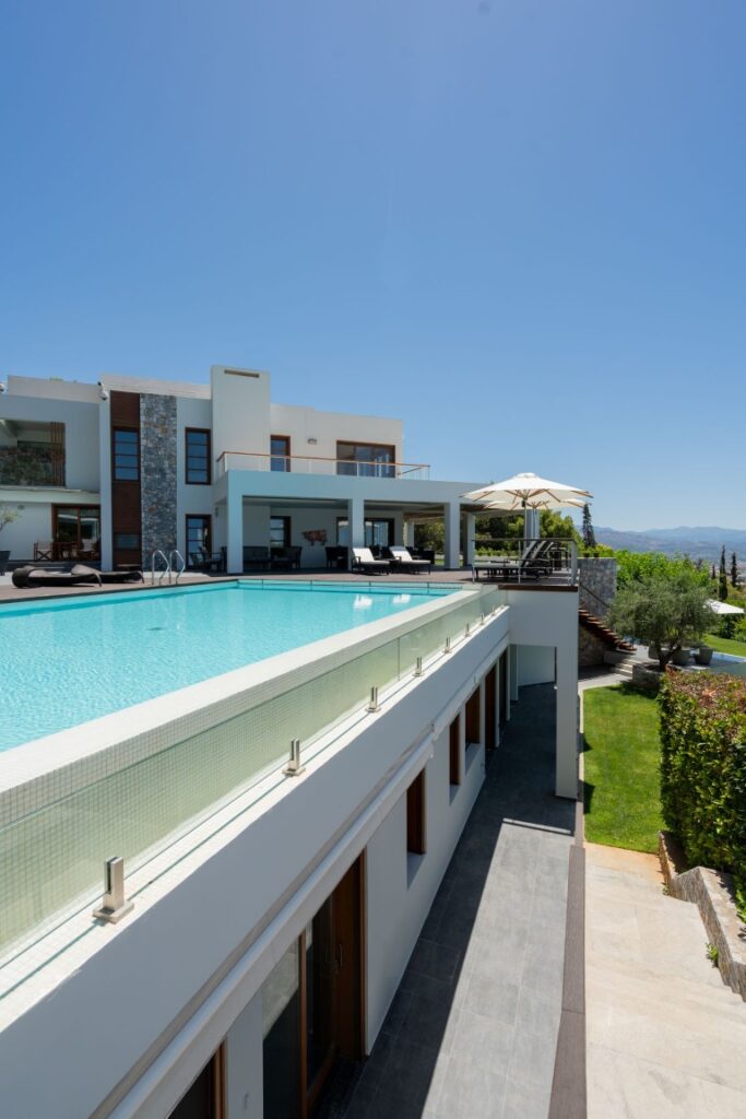 A MOST EXCLUSIVE, UP-SCALE VILLA IN PROPHITIS ELIAS.