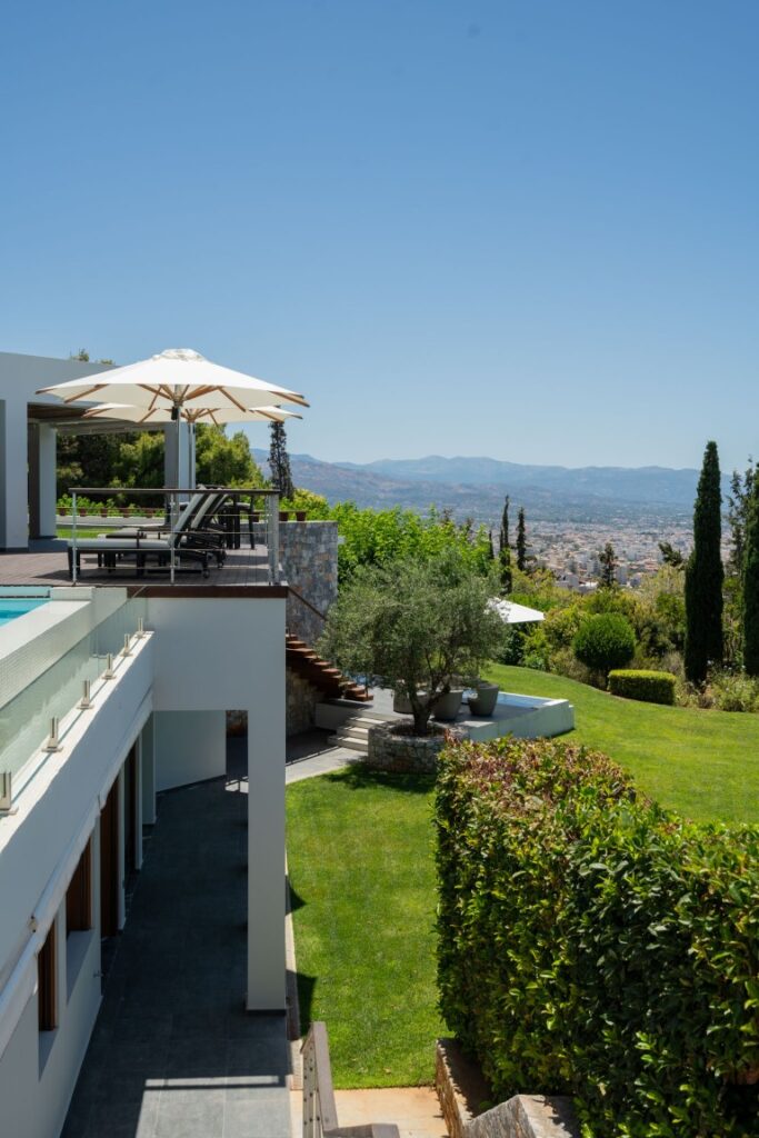 A MOST EXCLUSIVE, UP-SCALE VILLA IN PROPHITIS ELIAS.