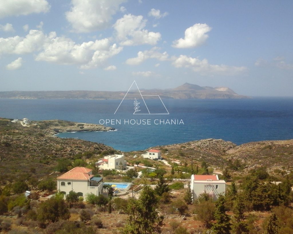 A Large Seaview Villa & 2 Adjacent Plots In Kokkino Chorio