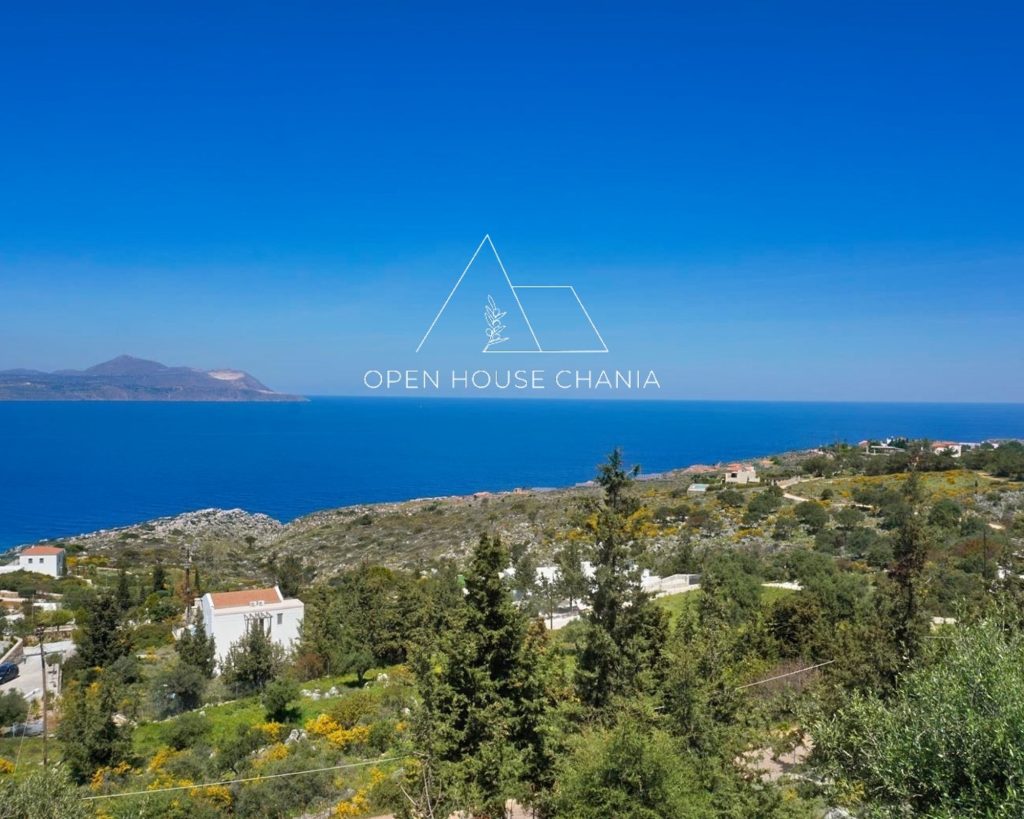 A Large Seaview Villa & 2 Adjacent Plots In Kokkino Chorio