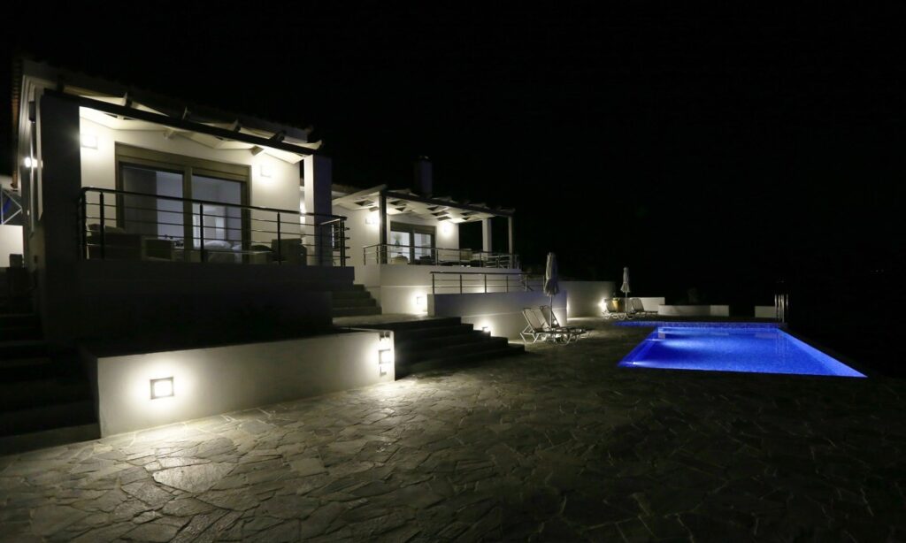 A RECENTLY BUILT VILLA WITH HEATED POOL IN KALYVES