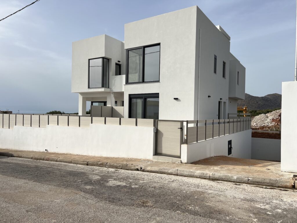 A JUST BUILT VILLA IN CHORAFAKIA