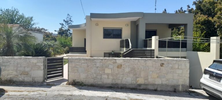 A NEWLY BUILT HOUSE IN ALIKIANOS