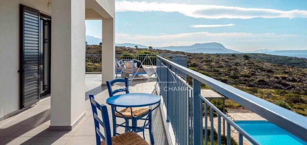 A PANORAMIC VIEW VILLA IN KOKKINO CHORIO