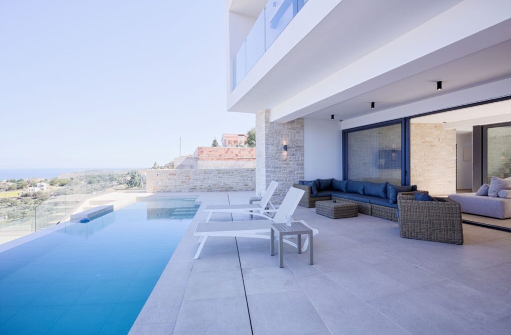 A JUST FINISHED HIGH-END VILLA IN KOKKINO CHORIO