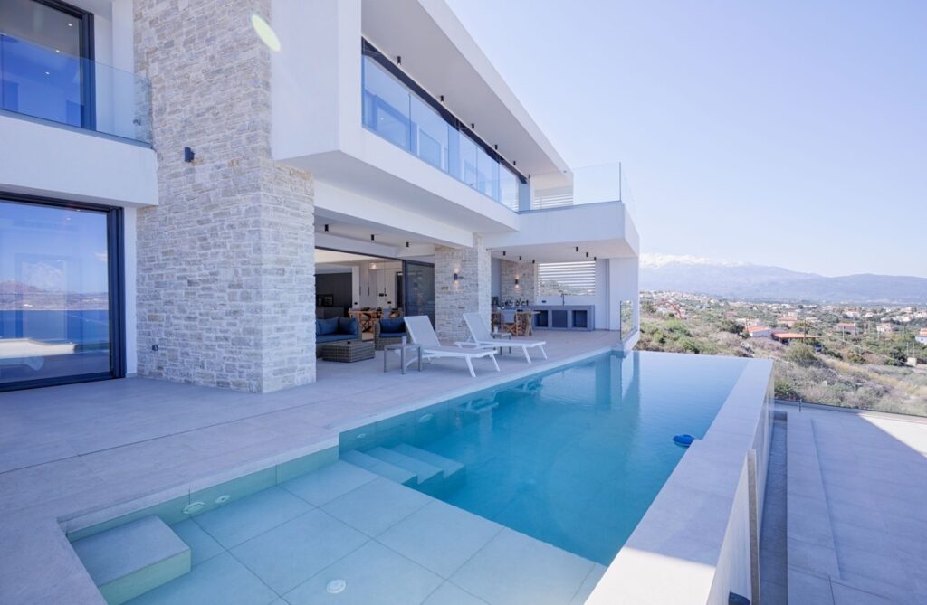 A JUST FINISHED HIGH-END VILLA IN KOKKINO CHORIO