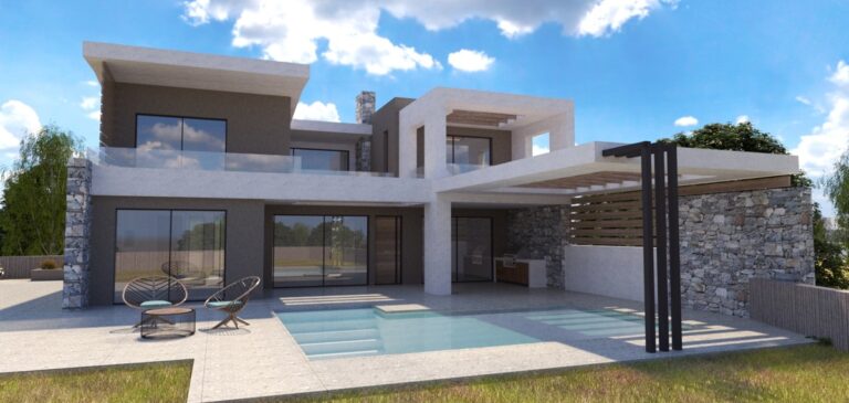 SEAVIEW VILLA UNDER CONSTRUCTION IN KEFALAS