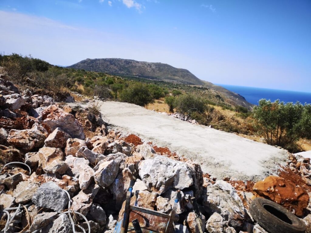 SEAVIEW VILLA UNDER CONSTRUCTION IN KEFALAS