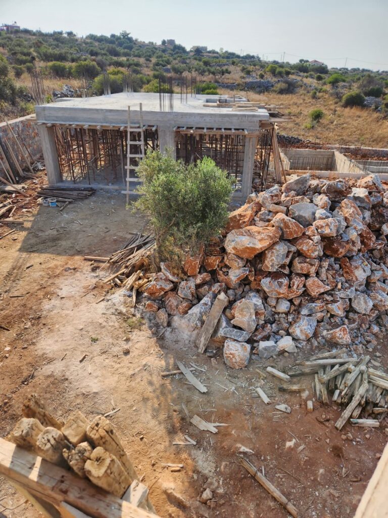 SEAVIEW VILLA UNDER CONSTRUCTION IN KEFALAS