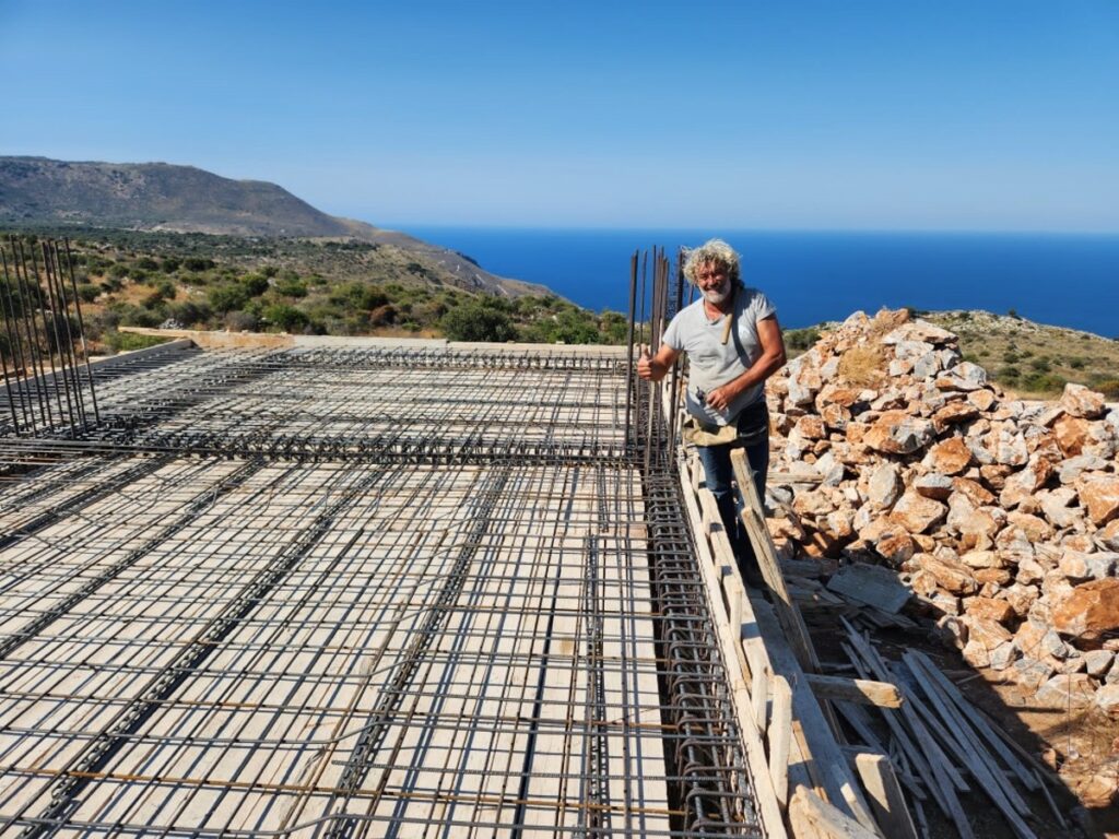 SEAVIEW VILLA UNDER CONSTRUCTION IN KEFALAS