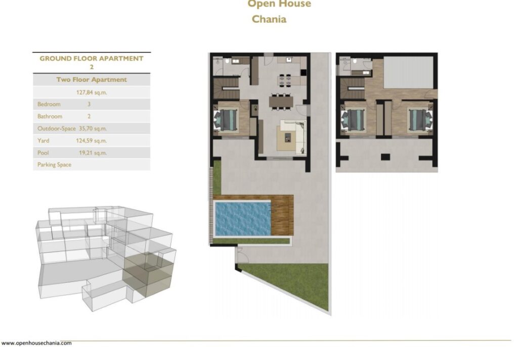 NEW HIGH-END SEAVIEW COMPLEX OF CONDOS IN CHALEPA