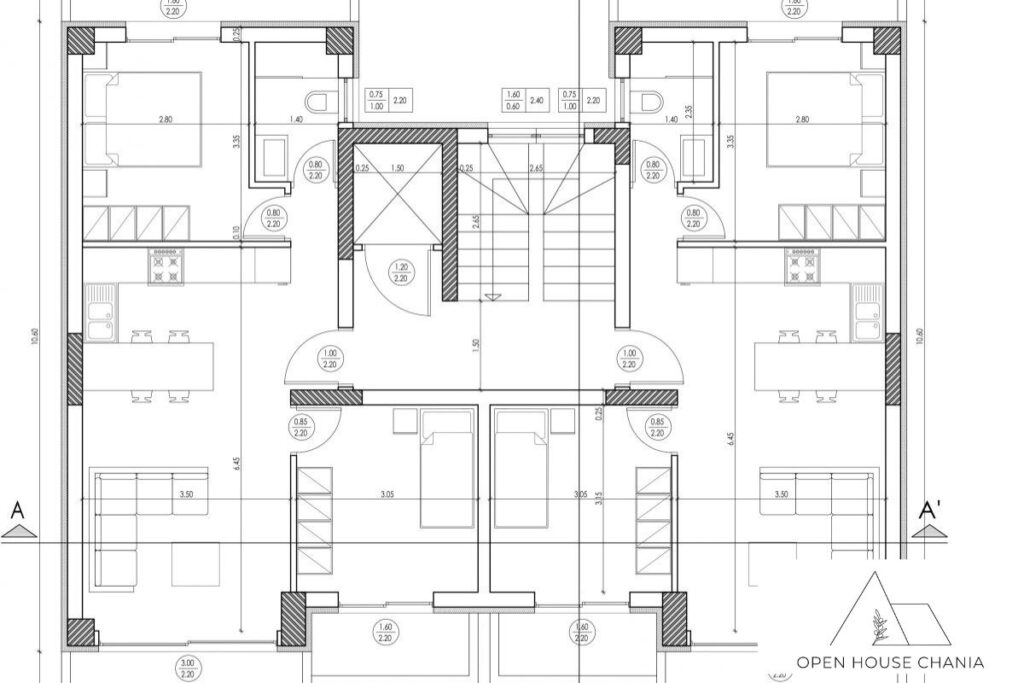 FIRST FLOOR 120 SQM APARTMENT IN NEA CHORA