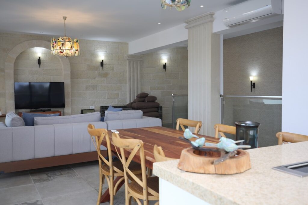 A NEW & SPACIOUS TWO-STORY STONE VILLA IN THE HEART OF ALMYRIDA