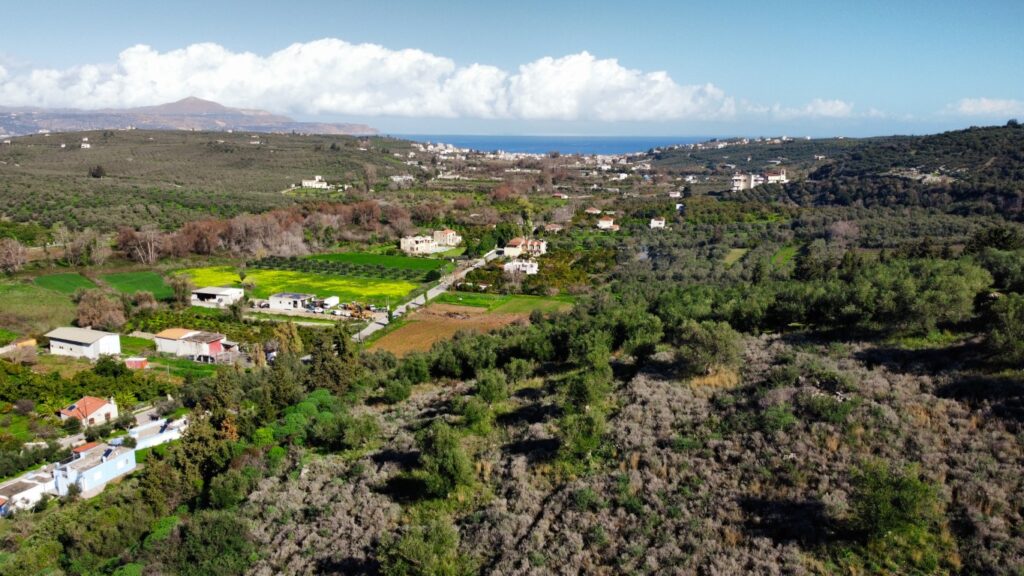 A MASSIVE PLOT OF MORE THAN 13,000 SQM WITH BREATHTAKING VIEWS ON THE ENTRANCE OF ARMENOI VILLAGE