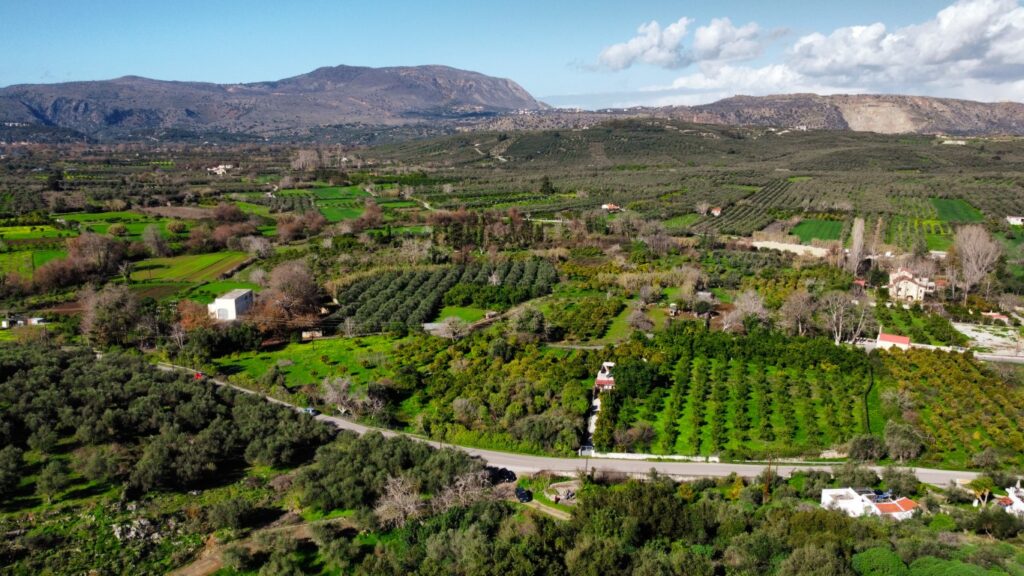 A MASSIVE PLOT OF MORE THAN 13,000 SQM WITH BREATHTAKING VIEWS ON THE ENTRANCE OF ARMENOI VILLAGE