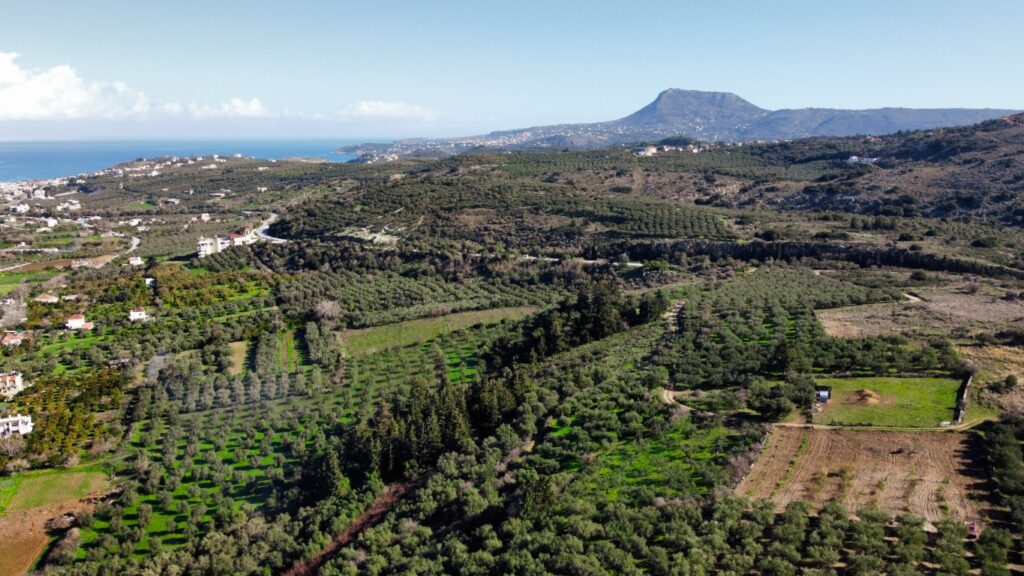 A MASSIVE PLOT OF MORE THAN 13,000 SQM WITH BREATHTAKING VIEWS ON THE ENTRANCE OF ARMENOI VILLAGE