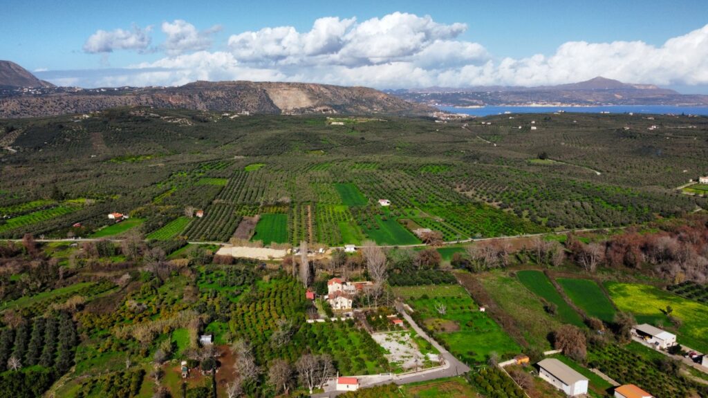 A MASSIVE PLOT OF MORE THAN 13,000 SQM WITH BREATHTAKING VIEWS ON THE ENTRANCE OF ARMENOI VILLAGE