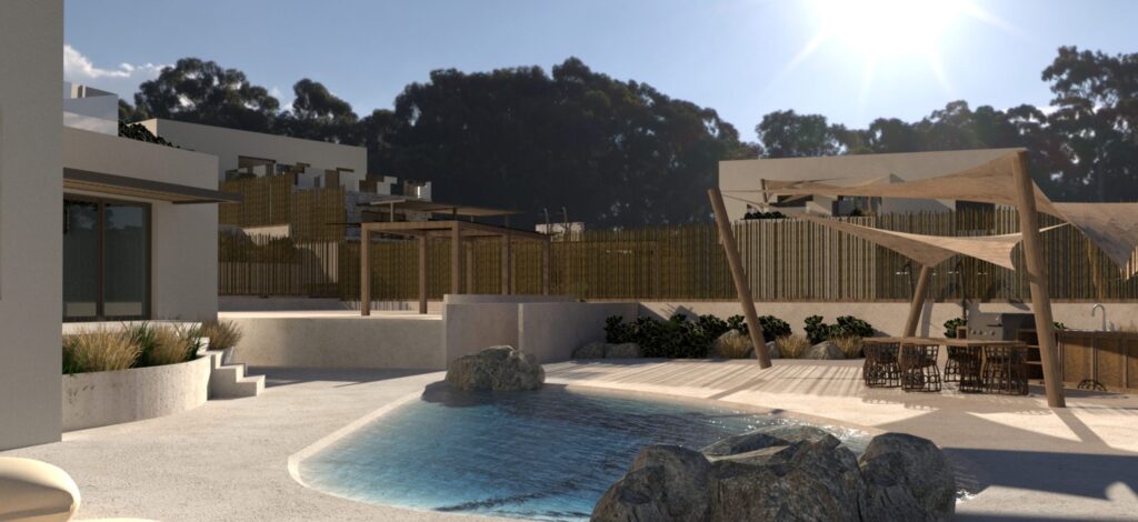 FOR SALE AN AMAZING OFF-PLAN SEA VIEW VILLA WITH SWIMMING POOL IN KEFALAS