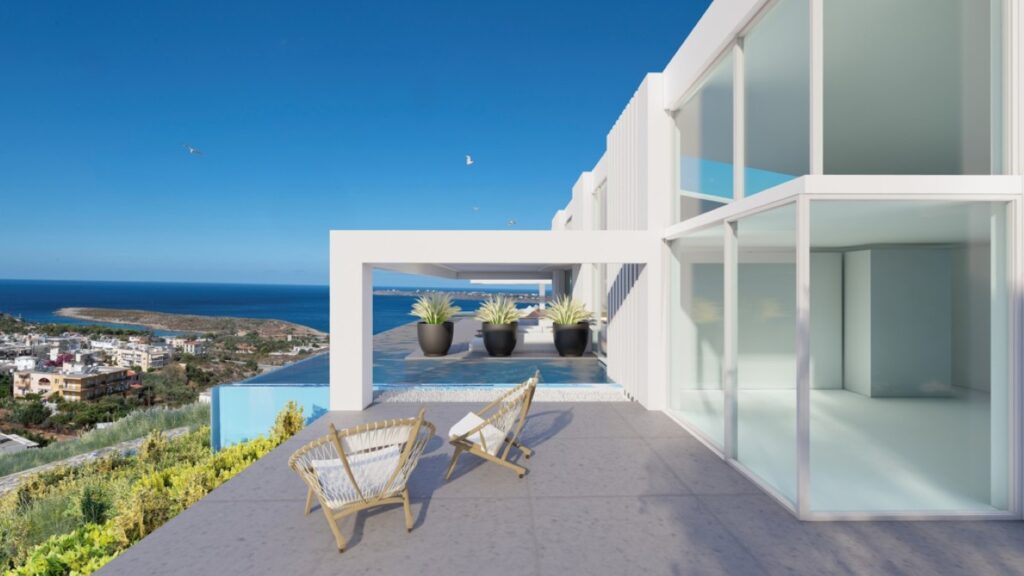 AN ICONIC SEA VIEW VILLA PROJECT IN AGIOS ONOUFRIOS