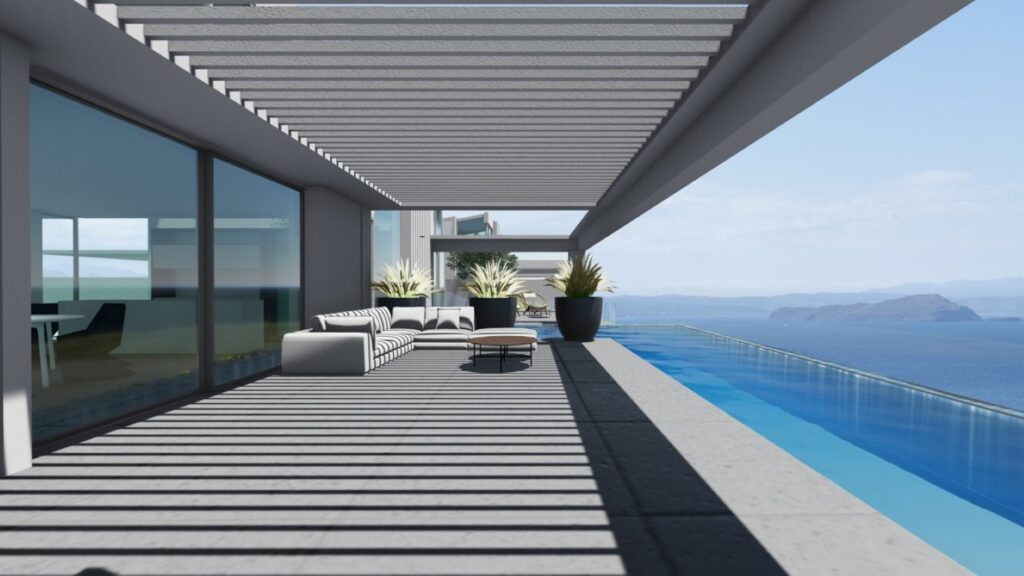 AN ICONIC SEA VIEW VILLA PROJECT IN AGIOS ONOUFRIOS