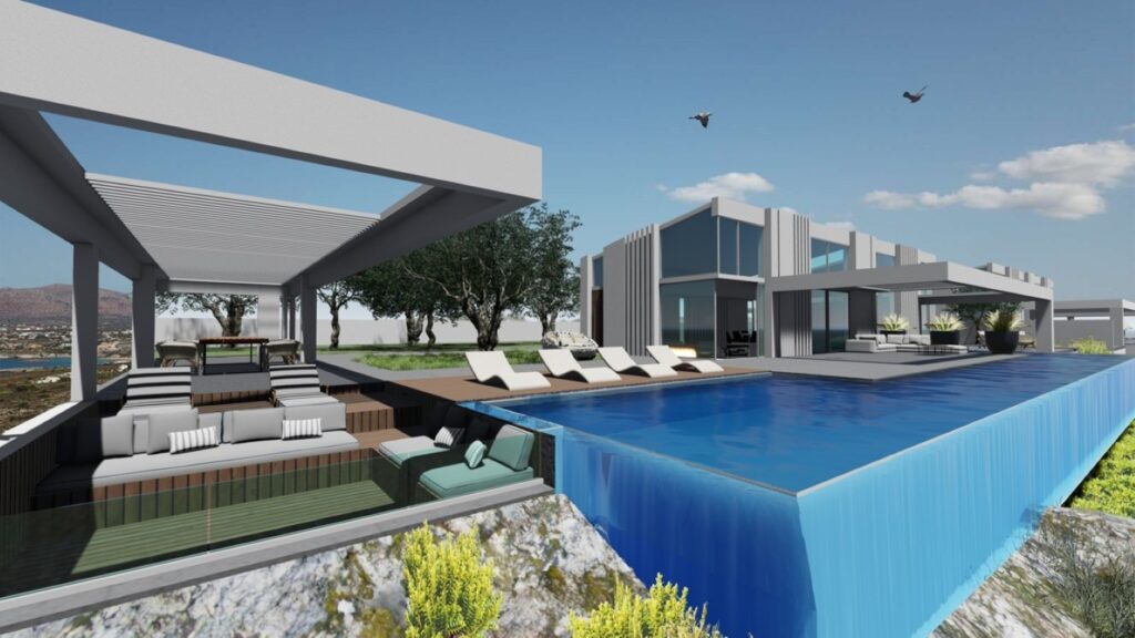 AN ICONIC SEA VIEW VILLA PROJECT IN AGIOS ONOUFRIOS