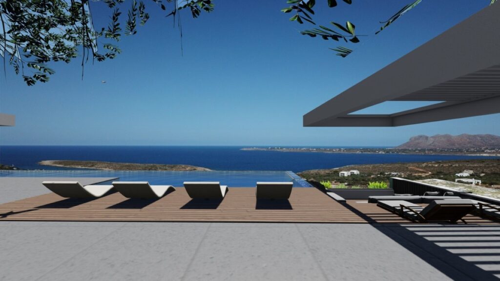 AN ICONIC SEA VIEW VILLA PROJECT IN AGIOS ONOUFRIOS