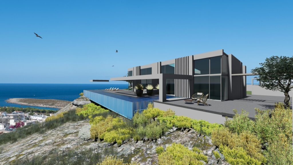 AN ICONIC SEA VIEW VILLA PROJECT IN AGIOS ONOUFRIOS