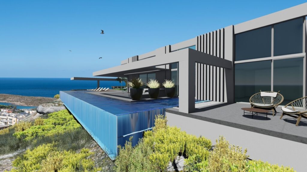 AN ICONIC SEA VIEW VILLA PROJECT IN AGIOS ONOUFRIOS