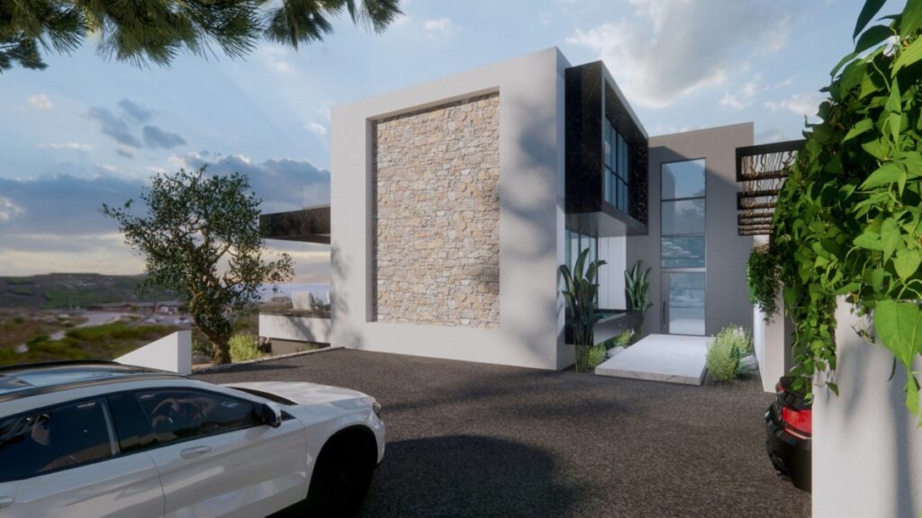 EXCEPTIONAL NEW VILLA PROJECT WITH INFINITY POOL AND STUNNING SEA VIEWS FOR SALE IN KOKKINO CHORIO