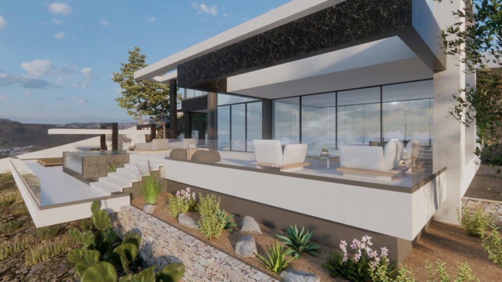 EXCEPTIONAL NEW VILLA PROJECT WITH INFINITY POOL AND STUNNING SEA VIEWS FOR SALE IN KOKKINO CHORIO