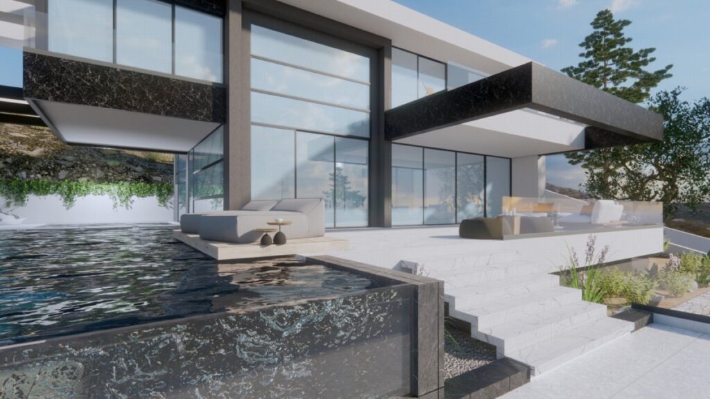 EXCEPTIONAL NEW VILLA PROJECT WITH INFINITY POOL AND STUNNING SEA VIEWS FOR SALE IN KOKKINO CHORIO